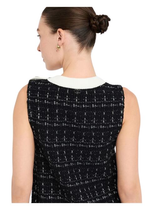 Abito corto in misto lana NERO Liu Jo | MF5057MA25RP9017